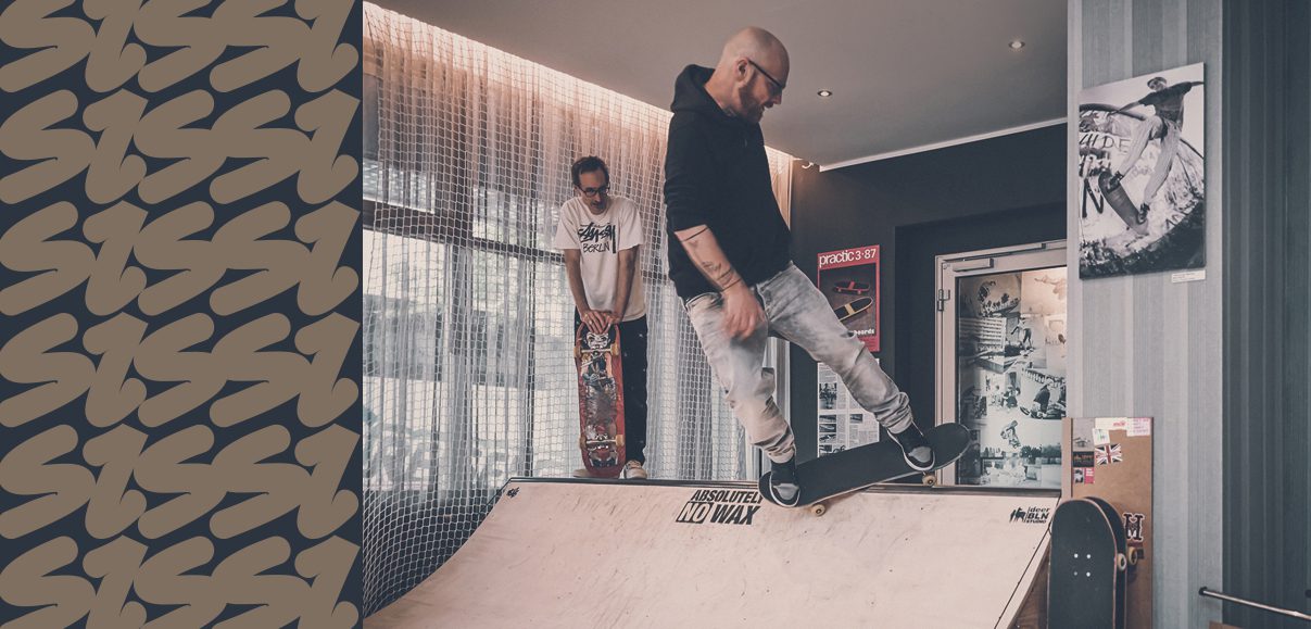 Christian Rothenhagen Feeble to Fakie in a miniramp